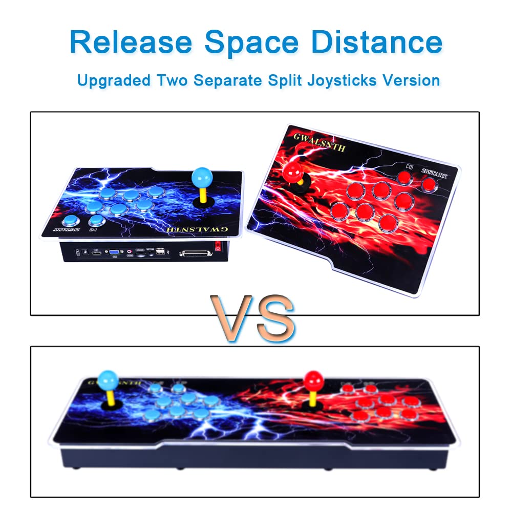 GWALSNTH 32000 in 1 Pandora Box 60S Arcade Game Console,1280X720 Display,Search/Save/Hide/Pause Games,Two Separate joysticks,1-4 Players …