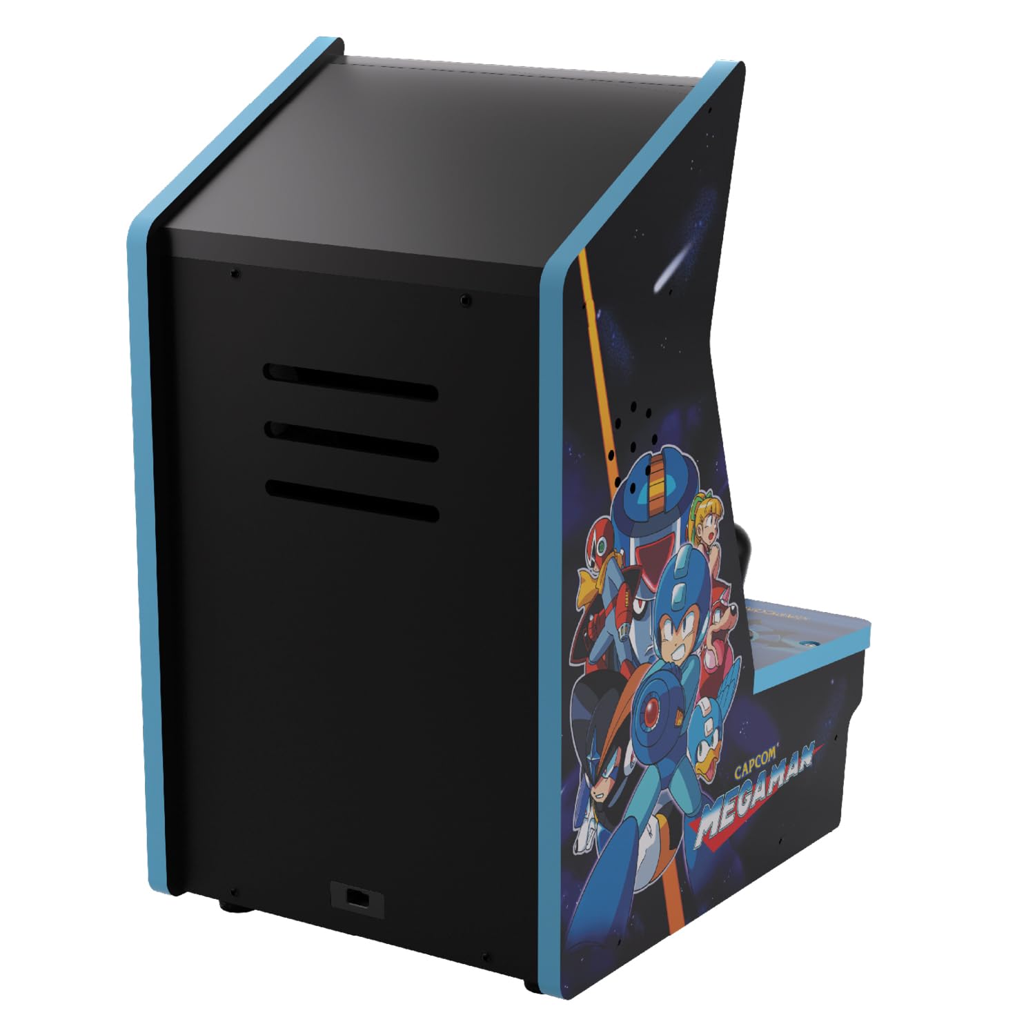 Evercade Alpha Street Fighter Bartop Arcade - Pre-assembled unit with Competition-Grade Arcade Controls + 8” High-Resolution IPS Screen