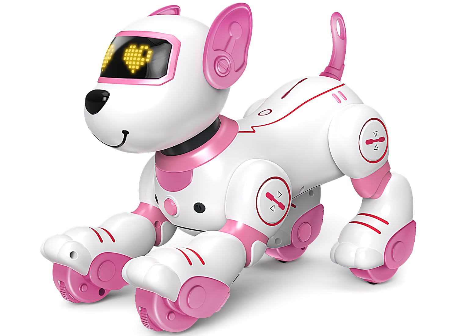 Robot Dog Toy for Kids 3-12: Remote Control Interactive Robot Puppy with Touch & Follow, Programmable Tricks, Dancing & Walking, Birthday Gift for Smart Boys & Girls