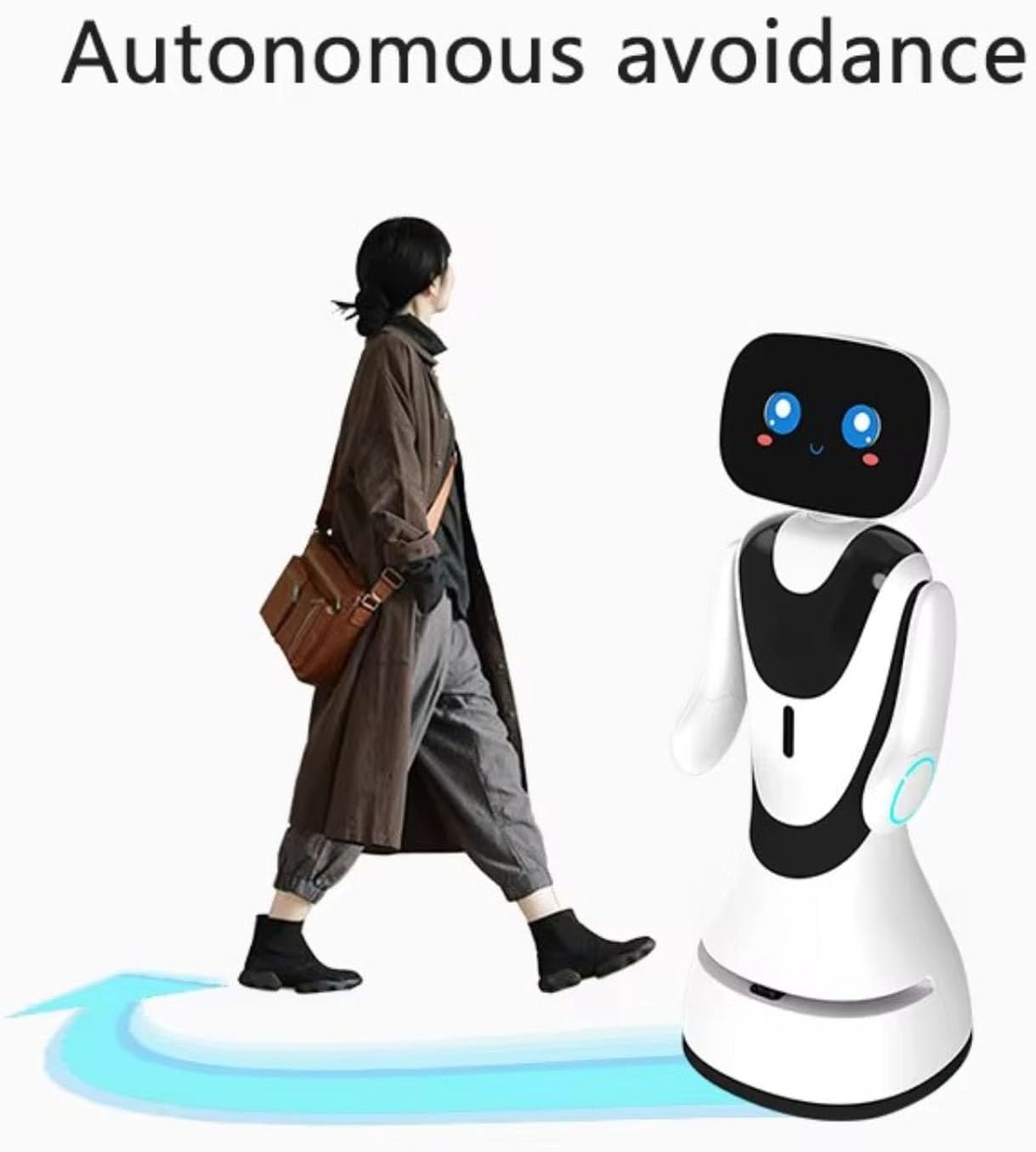 Mobile Intelligent Guide Robot. The Robot has multilingual Voice Recognition and Broadcasting Capabilities, as Well as Language Translation, Making it Perfectly Suited for Museums