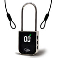 Metal Timer Lock - Smart Padlock for Kitchen Cabinets, Timed Out Keyless Pad Lock, Electronic Time Locking Lock for Cell Phones, Snack, Liquor, Game Consoles & Other Unwanted Temptations
