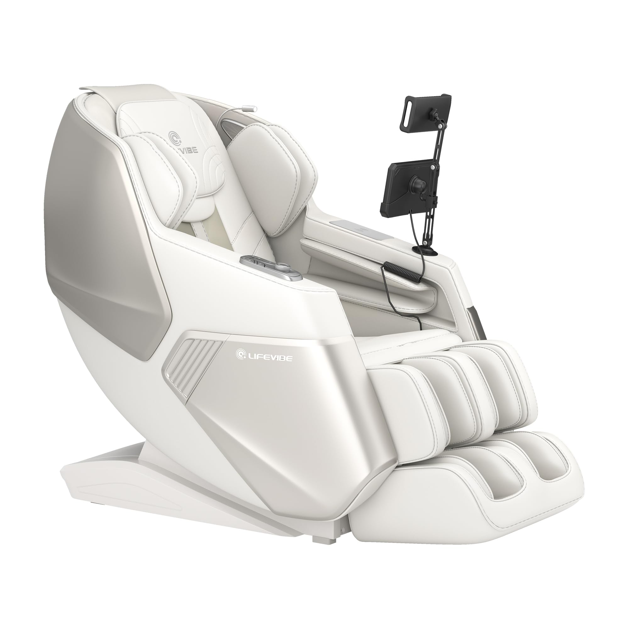 VAT Massage Chair Full Body VibroAcoustic Sonic Wave, SL-Track Zero Gravity Recliner with 25 Auto Modes, Smart Body Scan, Extendable Footrest, Reading Lamp, Black