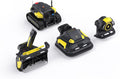 YARBO Robot Lawn Mower Pro, Blower and Snow Blower with Modular Design for Large Yard up to 6 Acres, APP Control Robotic Lawnmower with 0.8"-4.0" Cutting Height, AI Vision & RTK for Navigation