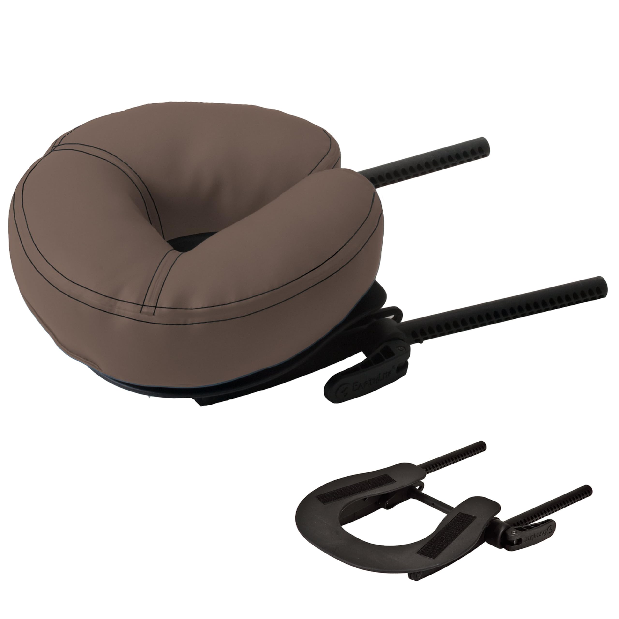 EarthLite Massage Table Face Cradle Deluxe Adjustable - Durable, Fully Adjustable Headrest Platform for Massage Chairs & Tables