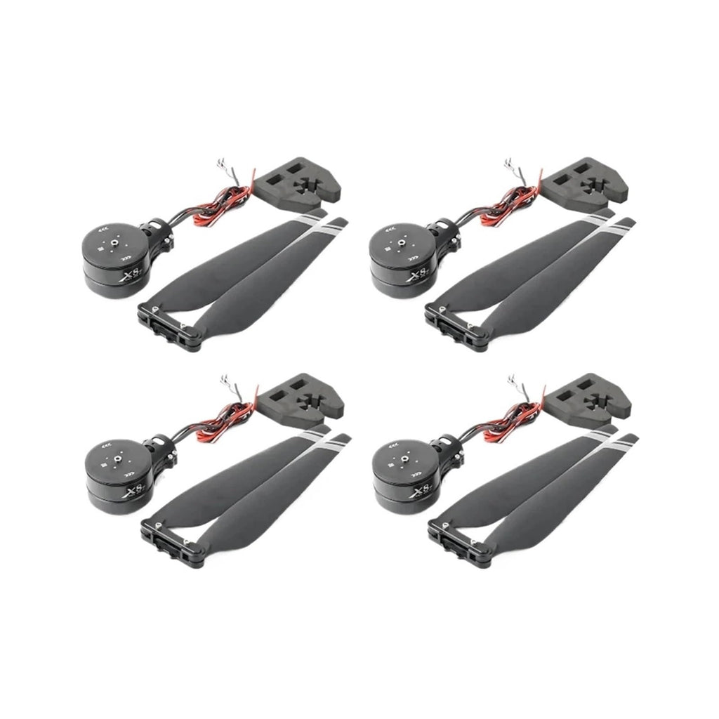 Universal Drone Propellers for X8 Power Kits, 3011 Integrated Motors for Quadcopters, Hexacopter Multi-Rotor Systems(3cw3ccw)