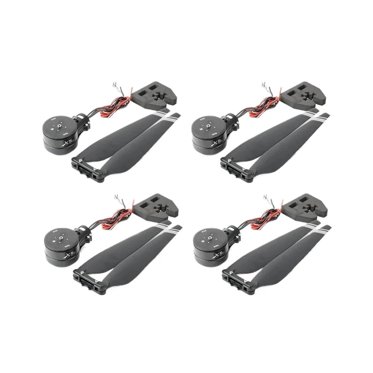 Universal Drone Propellers for X8 Power Kits, 3011 Integrated Motors for Quadcopters, Hexacopter Multi-Rotor Systems(3cw3ccw)