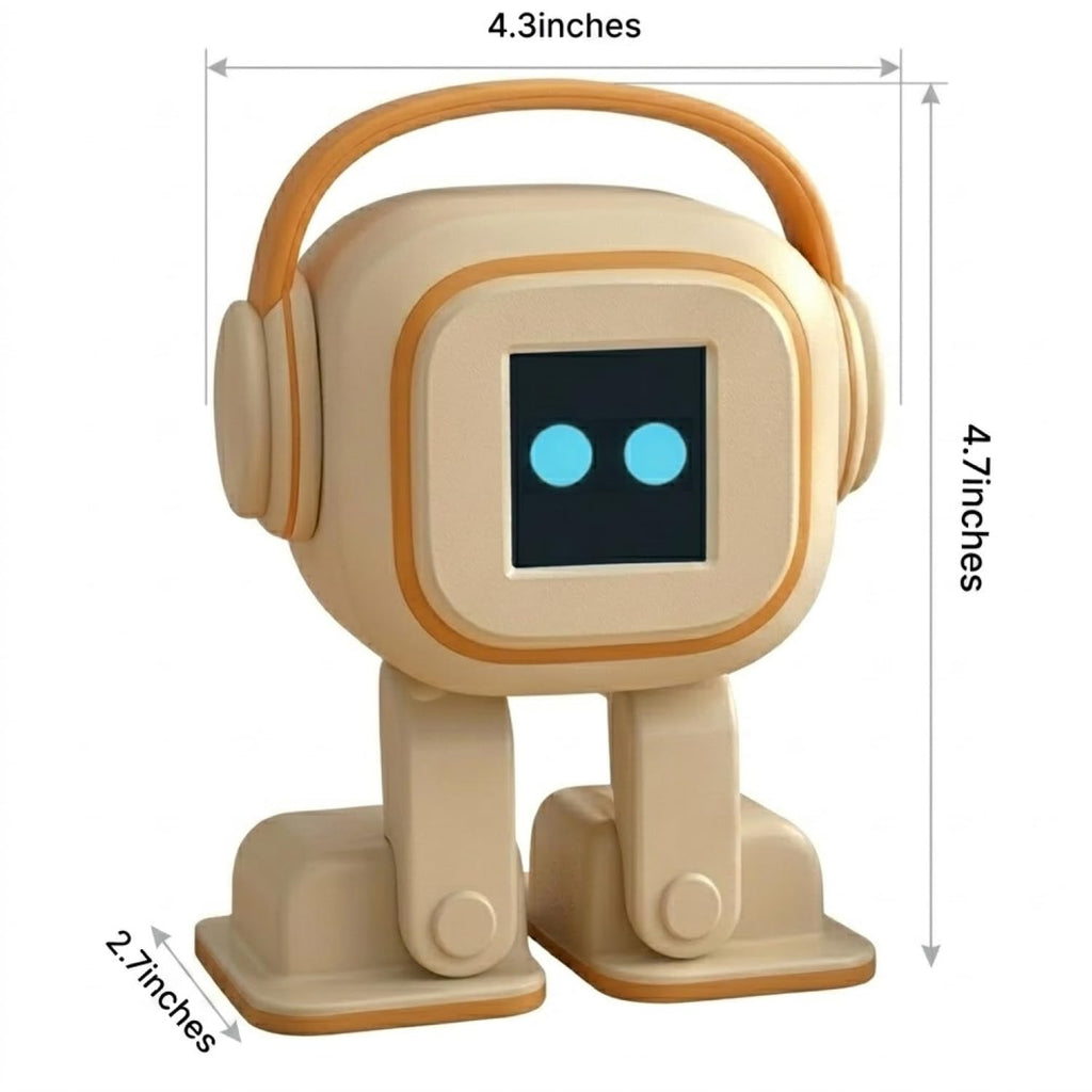 AI Chatbot | Emotional Interaction, Singing and Dancing, Emojis, Voice Control, Personalization, Companion, (Black)