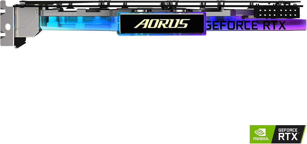 GIGABYTE AORUS GeForce RTX 3080 Ti Xtreme WATERFORCE WB 12G Graphics Card, Waterforce Water Block Cooling System, 12GB 384-bit GDDR6X, GV-N308TAORUSX WB-12GD Video Card