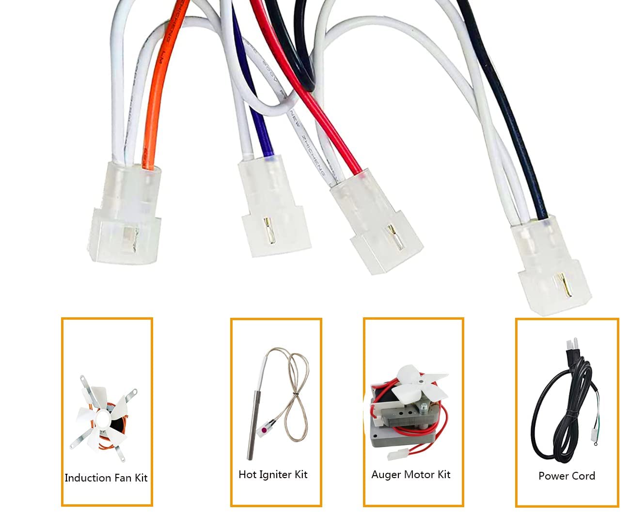 Digital Thermostat Control Board Replacement for Pit Boss Wood Pellet Grills, BBQ Temperature Controller, Compatible with Pitboss P7-340/540/700/1000 with LCD Display