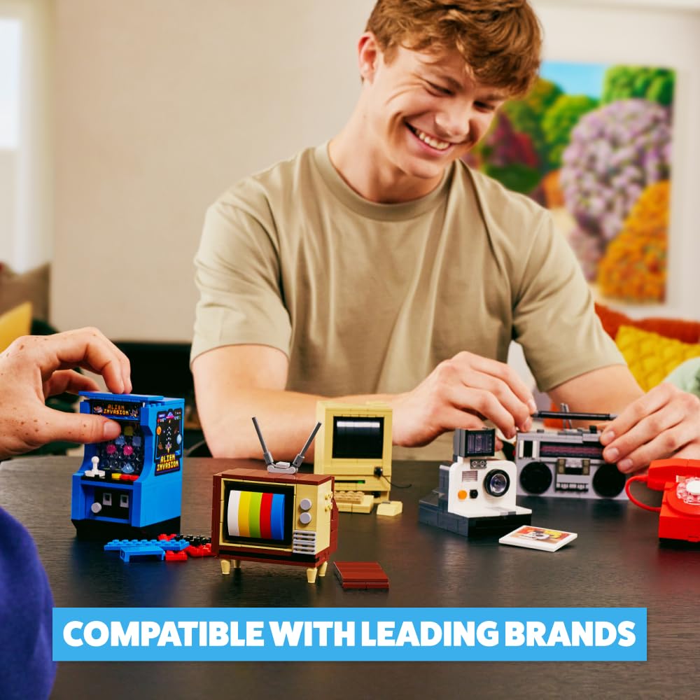 MAX Premium Retro Building Bricks (Arcade Machine) Novelty Unboxing Toy Collectible Mini's by ZURU
