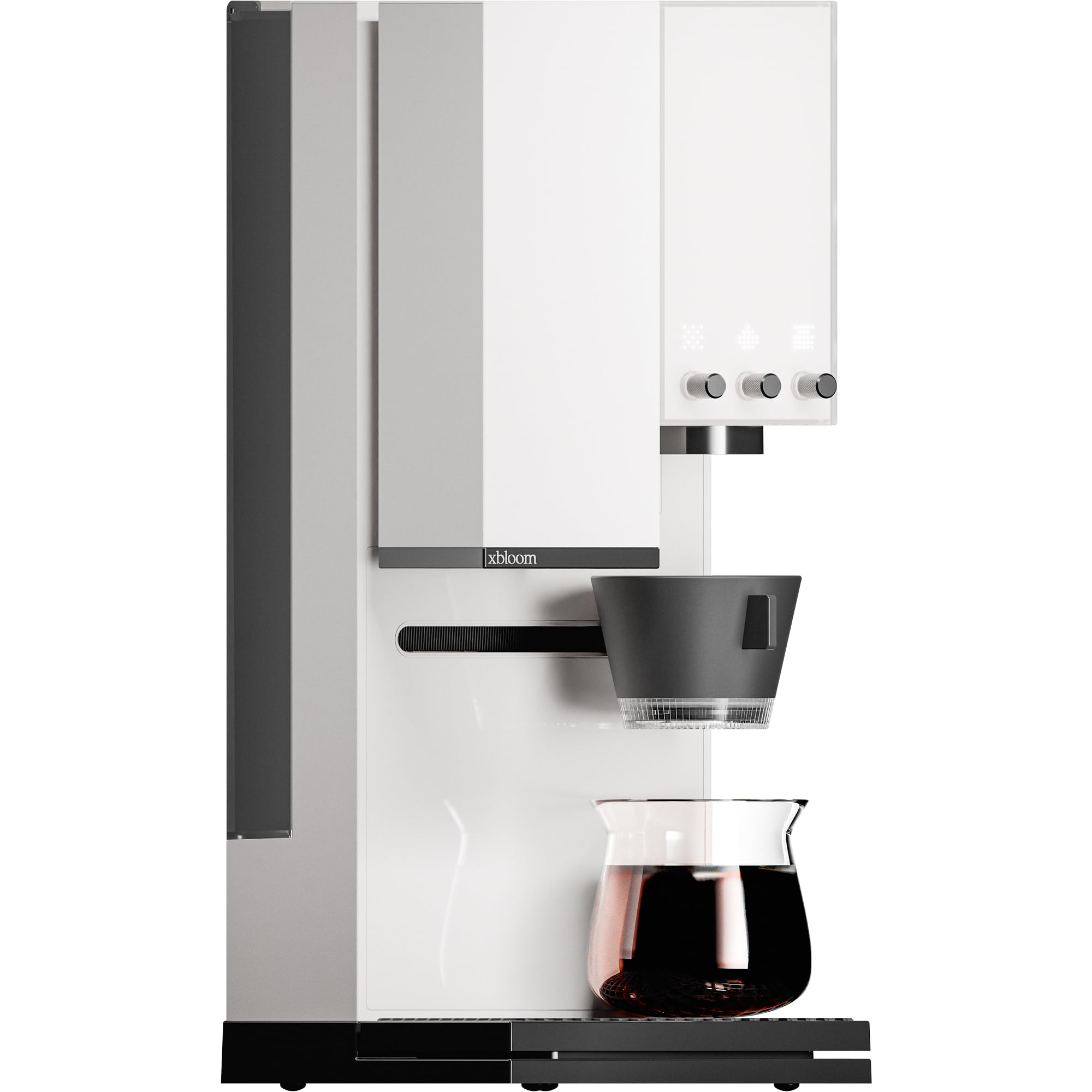 xBloom Studio Coffee Machine – Drip Coffee Maker with Built-in Grinder and Scale, 3 Automation Levels, App Connected Pour Over Coffee Maker for Specialty Coffee Lovers, Sage Green x Gold