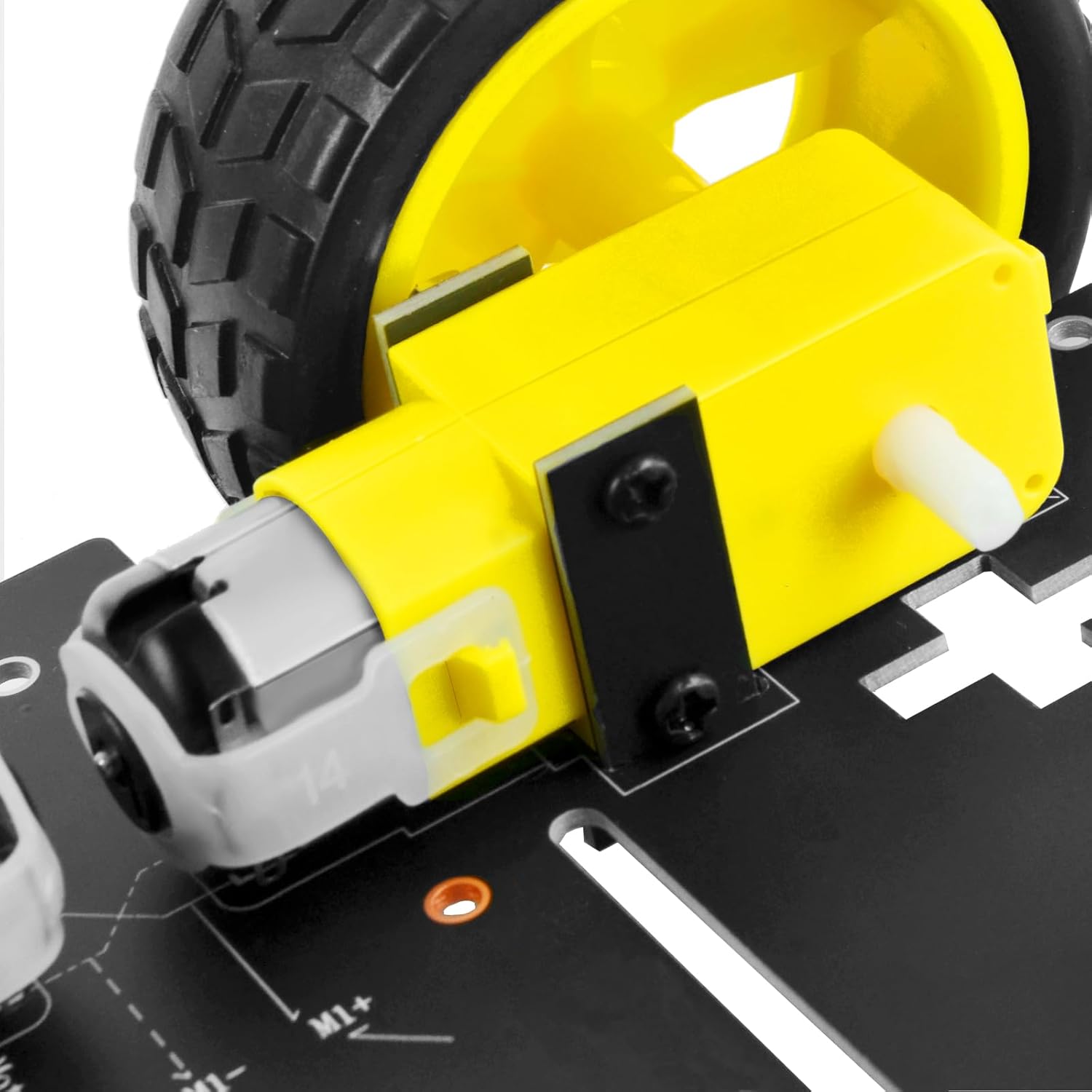 4WD Smart Robot Car Chassis Kit for Arduino Raspberry Pi DIY Programmable TT Motor, Robotics Educational Kit for Teens Adults Hobbyists Robot Chassis