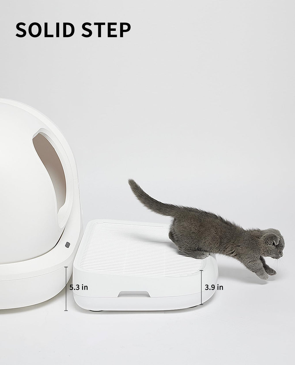 PETKIT Purobot Ultra Auto Waste Packing & Multi-Cat Toilet Behavior Ai Camera Tracking Automatic Self-Cleaning Cat Litter Box, Smart Robot with 5G WiFi App Control&Integration Safety&Odor Free
