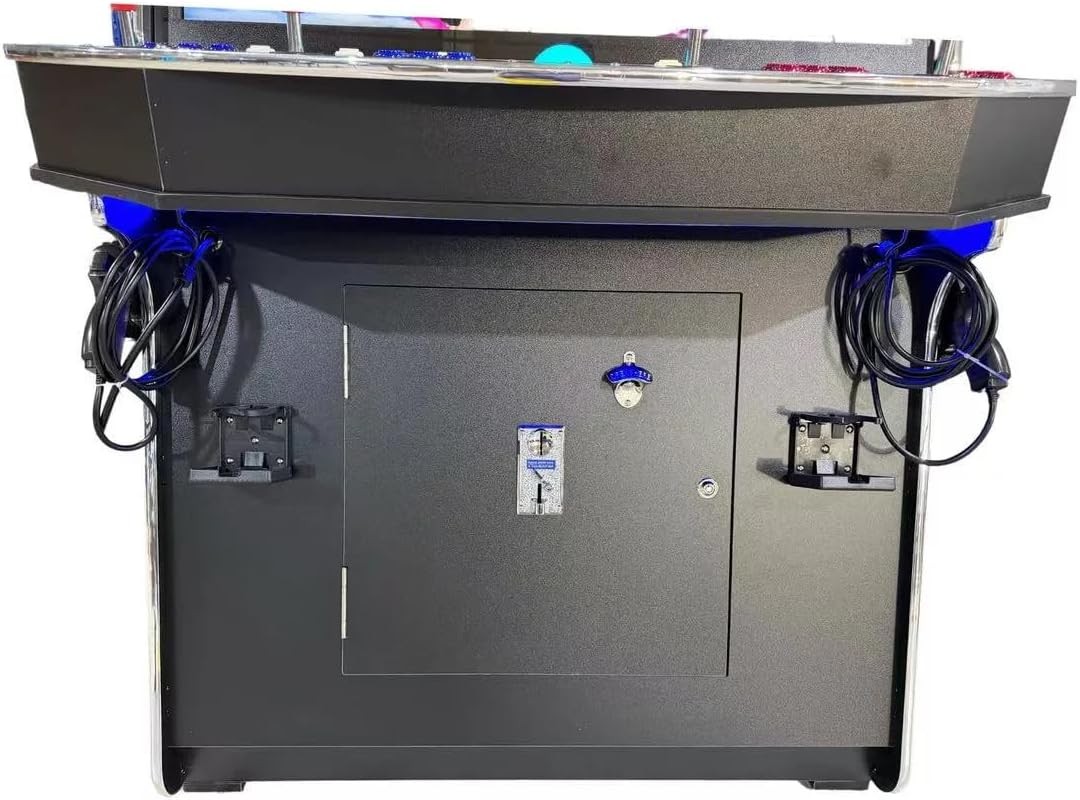 Top Us Video Arcades 4 Player Games 6200 Games 43 inch Screen Black Full Size Commercial Grade Upright Standup Arcade Machine with 2 Game Guns Included