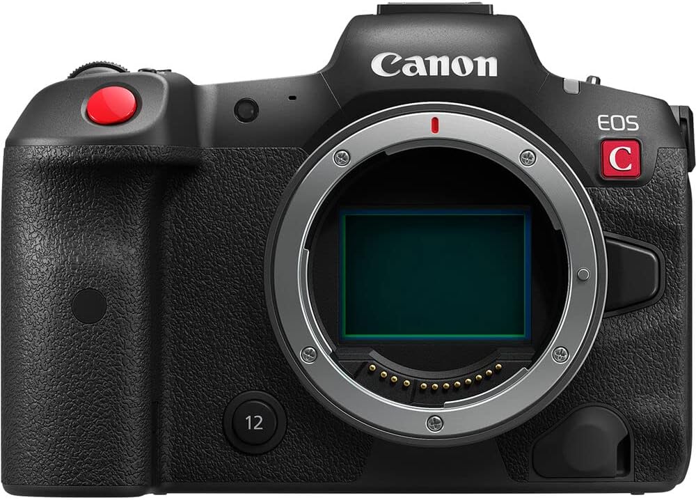 Canon EOS R5 C Mirrorless Cinema Camera with Tripod (5077C002) Bundle | For Photography & Video + Card Reader + Hand Strap + Charger + Photo Software + More