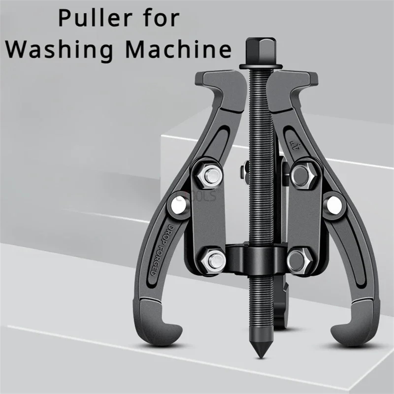 AVIMYA Lamar Apparatus Special Puller for Washing Machine Remove Bearing Two Claw/Three Claw 4 Inch/6 Inch Puller Double Hole Tools (Color : 6-inch Silver)