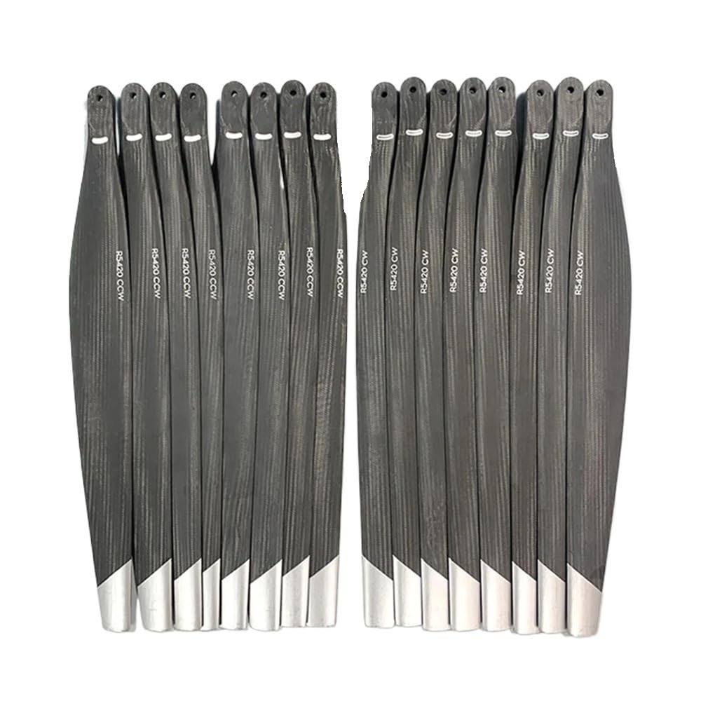 5420F Folding Propeller C-W CC-W Compatible with Drone D FC30/T20P/T40/T50 Agricultural(16pcs Polished)