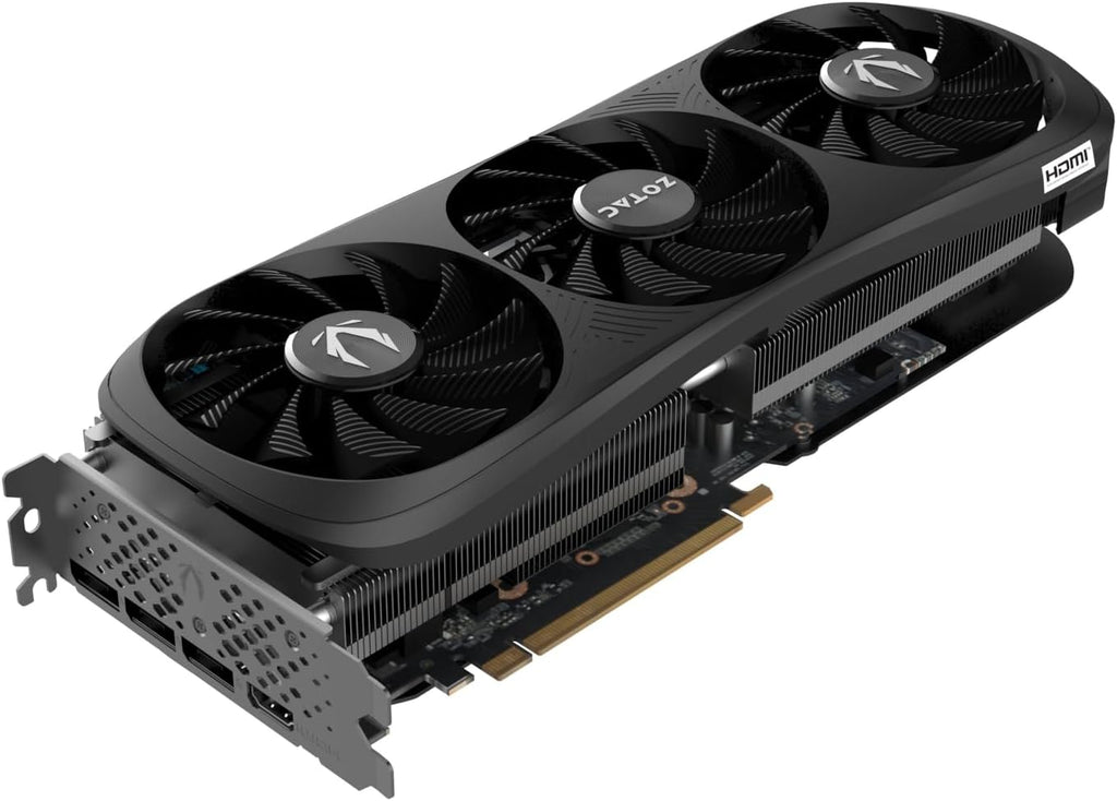 ZOTAC Gaming GeForce RTX 4080 Super Trinity Black Edition DLSS 3 16GB GDDR6X 256-bit 23 Gbps PCIE 4.0 Gaming Graphics Card, IceStorm 2.0 Advanced Cooling, Spectra RGB Lighting, ZT-D40820D-10P