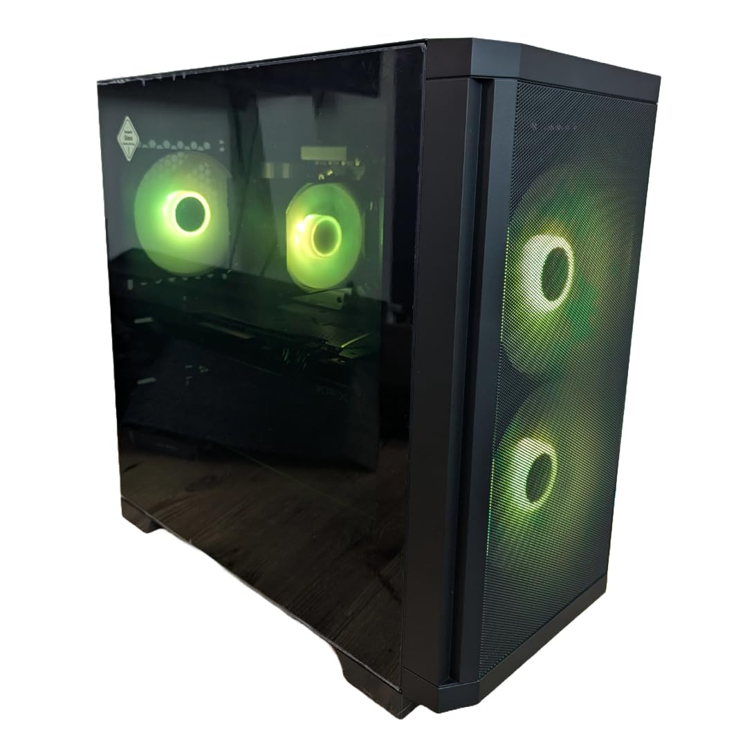 Centaurus Pollux M5 Gaming PC - AMD Ryzen 5 9600X, Radeon RX 9060 XT, 1TB NVMe SSD, 16GB RAM DDR5, Windows 11 PRO, WiFi. Custom Gamer Computer, Upgrade Path