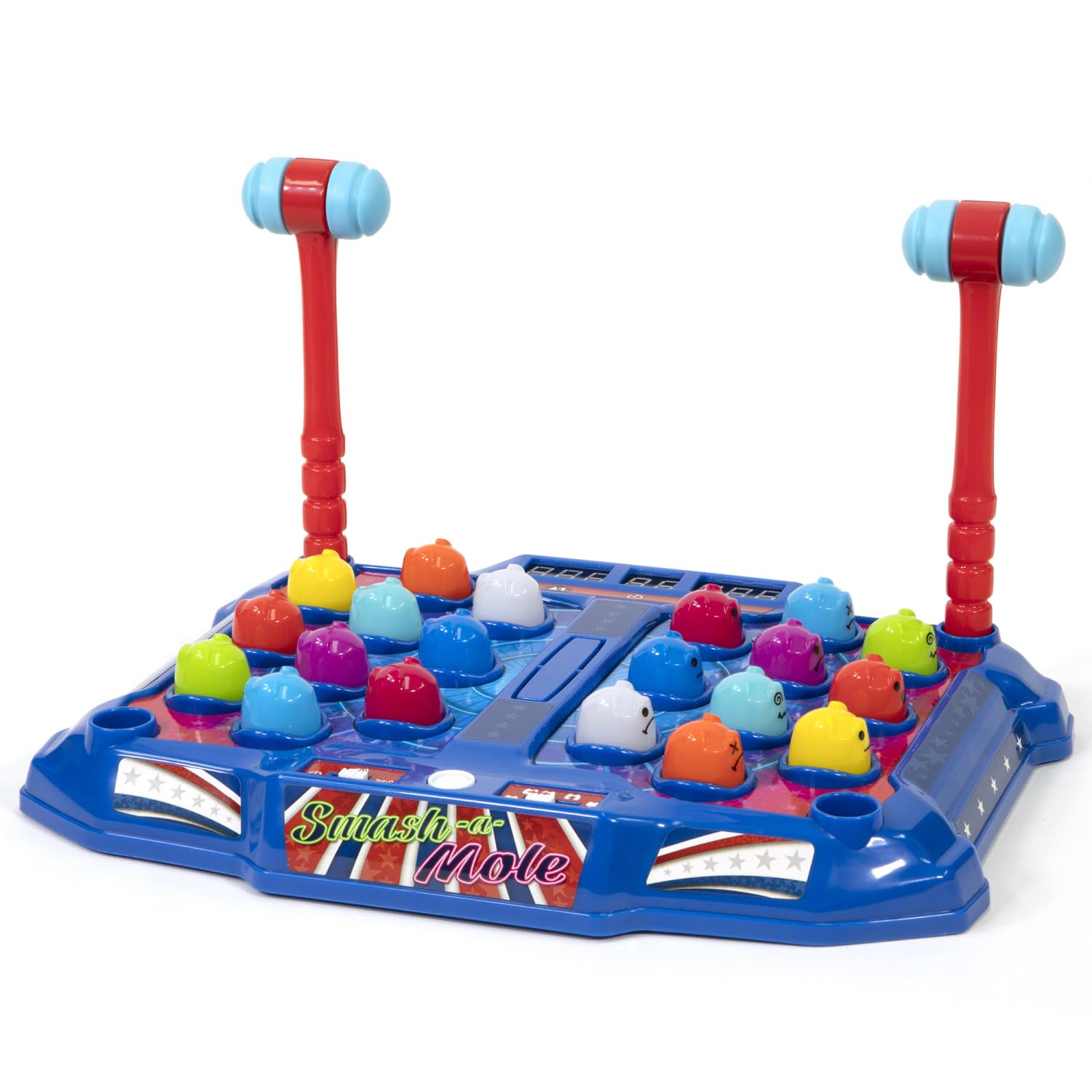 Merchant Ambassador Retro Arcade Electronic: Pinball - Tabletop Game, Vibrating Bumpers, LED Lights, Sound Effects, 1 Player, Ages 6+