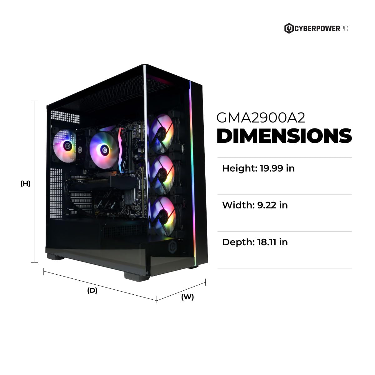 CyberPowerPC Gaming PC, AMD Ryzen 7 8700F, GeForce RTX 5060 Ti 8GB | Gamer Master, 16GB DDR5, 1TB PCIe 4.0 SSD, WiFi Ready & Windows 11 Home (GMA2900A3)