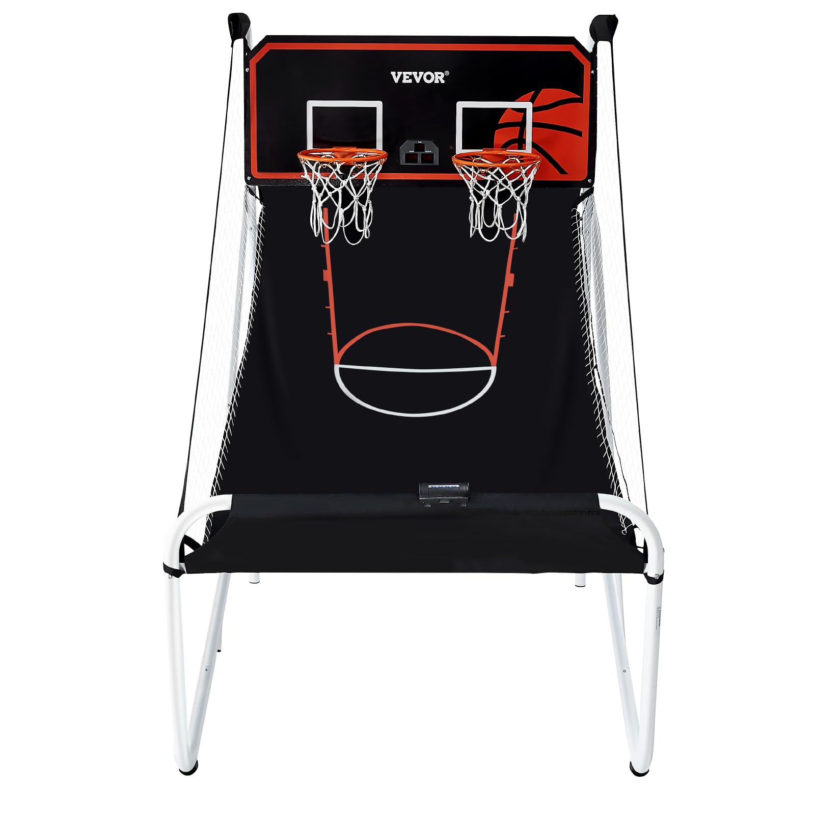 VEVOR Basketball Arcade Game Indoor, 2 Player Indoor Basketball Game, Home Dual Sport with 8 Game Modes, Electronic Scoreboard, and Inflation Pump,Adults