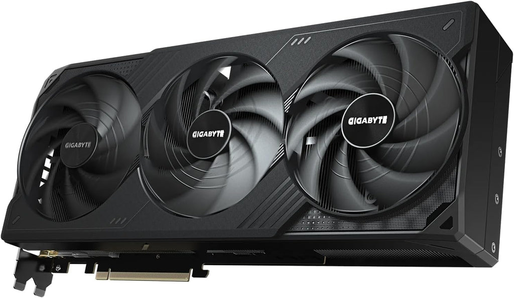 GIGABYTE Windforce GeForce RTX 5090 OC 32GB GDDR7 Graphic Card GPU GV-N5090WF3OC (Blackwell Architecture and DLSS, 3 Fans, Reinforced Structure, Server-Grade Thermal Conductive Gel) with HDMI Cable.