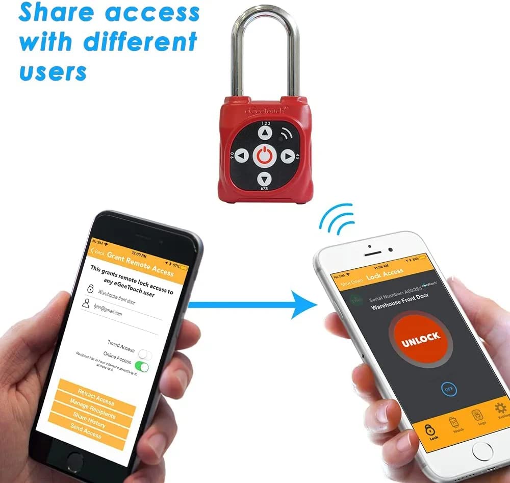 Smart Mini Padlock (Silver) - Single