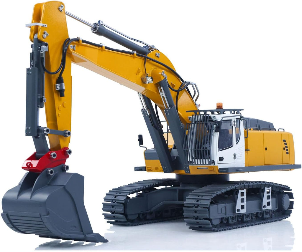 TOUCAN RC HOBBY US in Stock 1/18 K962 100S Remote Control Hydraulic Excavator RC Digger Electric Claw Ripper Hammer Construction Car Machine for Adult