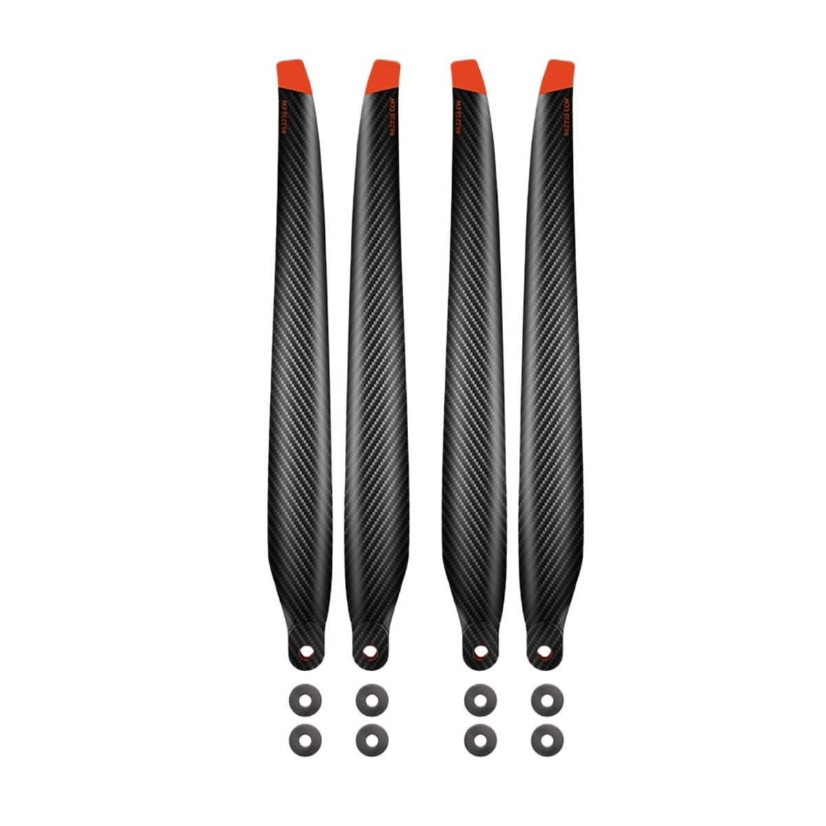 62238 Carbon Fiber Drone Propeller Set CW CCW Folding Compatible with T70 T70P T100 Agricultural Drones - Drone Accessories(8CW 8CCW T100 SET)