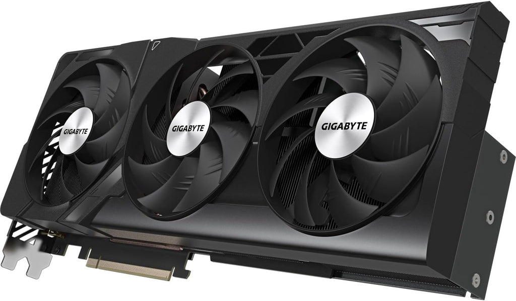 GIGABYTE GeForce RTX 4090 WINDFORCE V2 24GB Graphics Card - 24GB DDR6X, PCI-E 4.0, Core 2520Mhz, 3 Fan Windforce Cooling System, Anti-sag Bracket, DP 1.4, HDMI 2.1a, NVIDIA DLSS 3, GV-N4090WF3V2-24GD