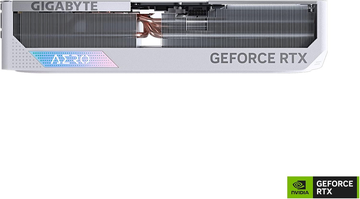 GIGABYTE GV-N4090AERO OC-24GD GeForce RTX 4090 AERO OC 24G Graphics Card, 3X WINDFORCE Fans, 24GB 384-bit GDDR6X, Video Card