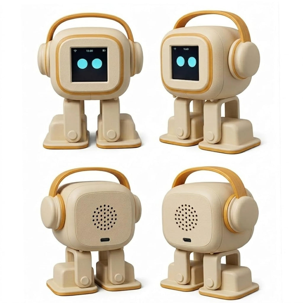 AI Chatbot | Emotional Interaction, Singing and Dancing, Emojis, Voice Control, Personalization, Companion, (Black)