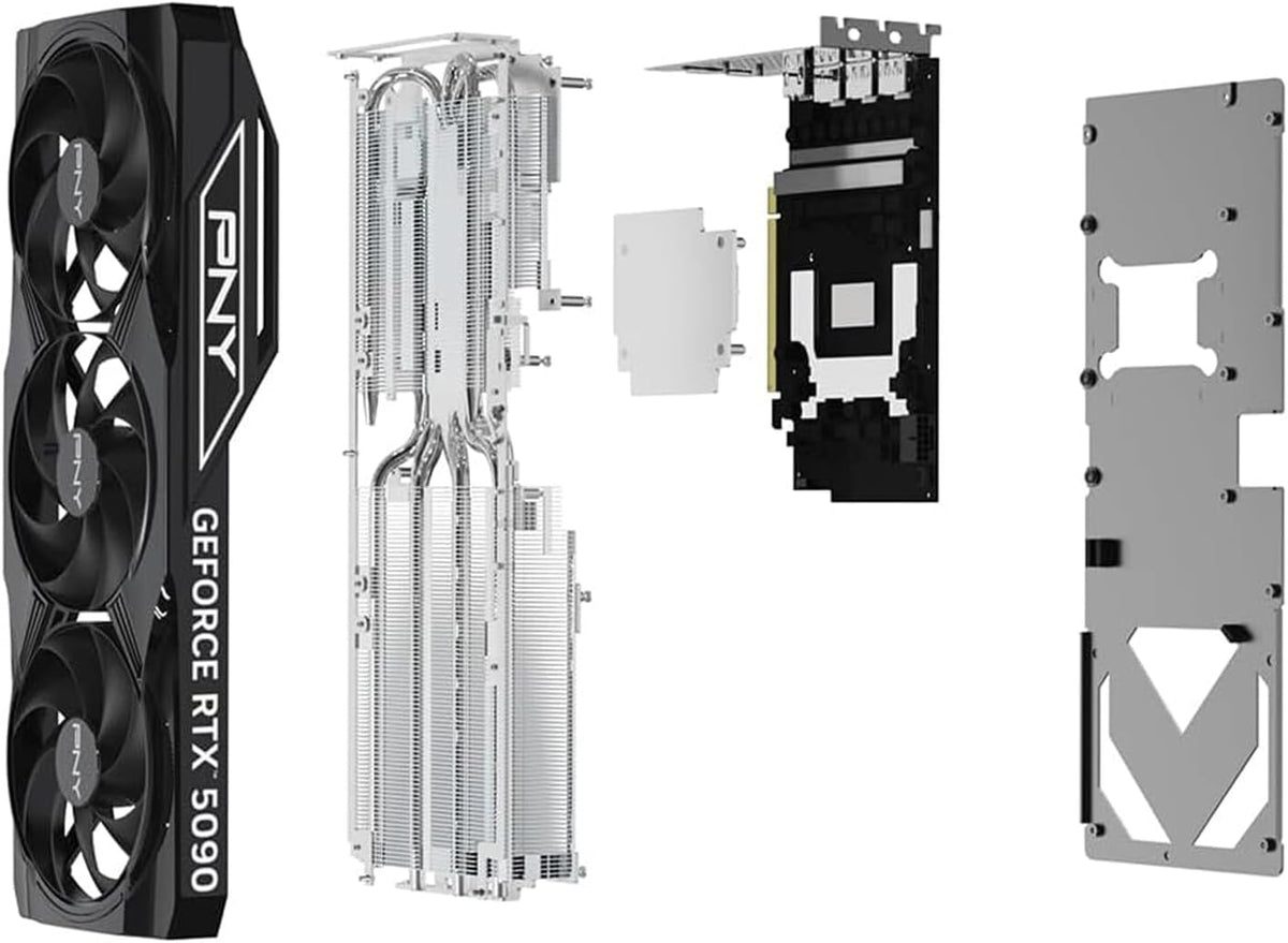 CyberGeek GeForce RTX 5090 Triple Fan Graphics Card, 32GB GDDR7, 28 Gbps, 512-bit, 3352 AI Tops, DLSS 4, AI Content Creation, Local LLM Inference, DP 2.1b UHBR20 x3, HDMI 2.1b, with GPU Holder