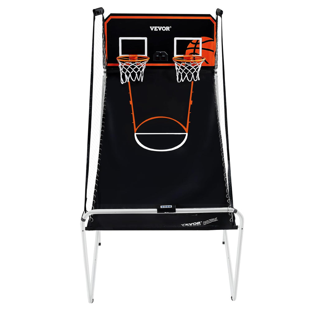 VEVOR Basketball Arcade Game Indoor, 2 Player Indoor Basketball Game, Home Dual Sport with 8 Game Modes, Electronic Scoreboard, and Inflation Pump,Adults