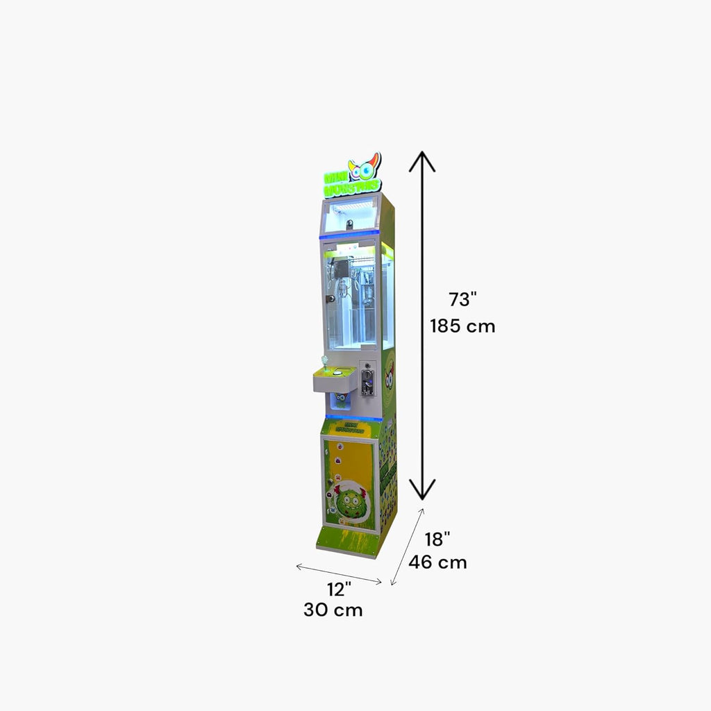 Mini Monsters Claw Machine, Prize Crane Arcade Game for Toys and Prizes