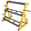 Kipika Heavy Duty 3 Tier Dumbbell Rack Multifunctional, Weight Rack for Dumbbells, Home Gym Equipment, Suitable for Storage of Dumbbell, Kettle Bell, Barbell Plate, Barbell Bar