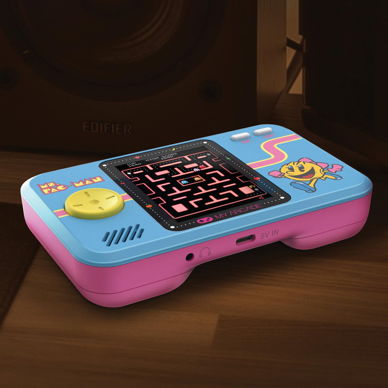 My Arcade Pac-Man Pocket Player Pro: 2.75" Color Display, Retro Gaming Consoles, Arcade Classics, Family Game Night, Retro Mini