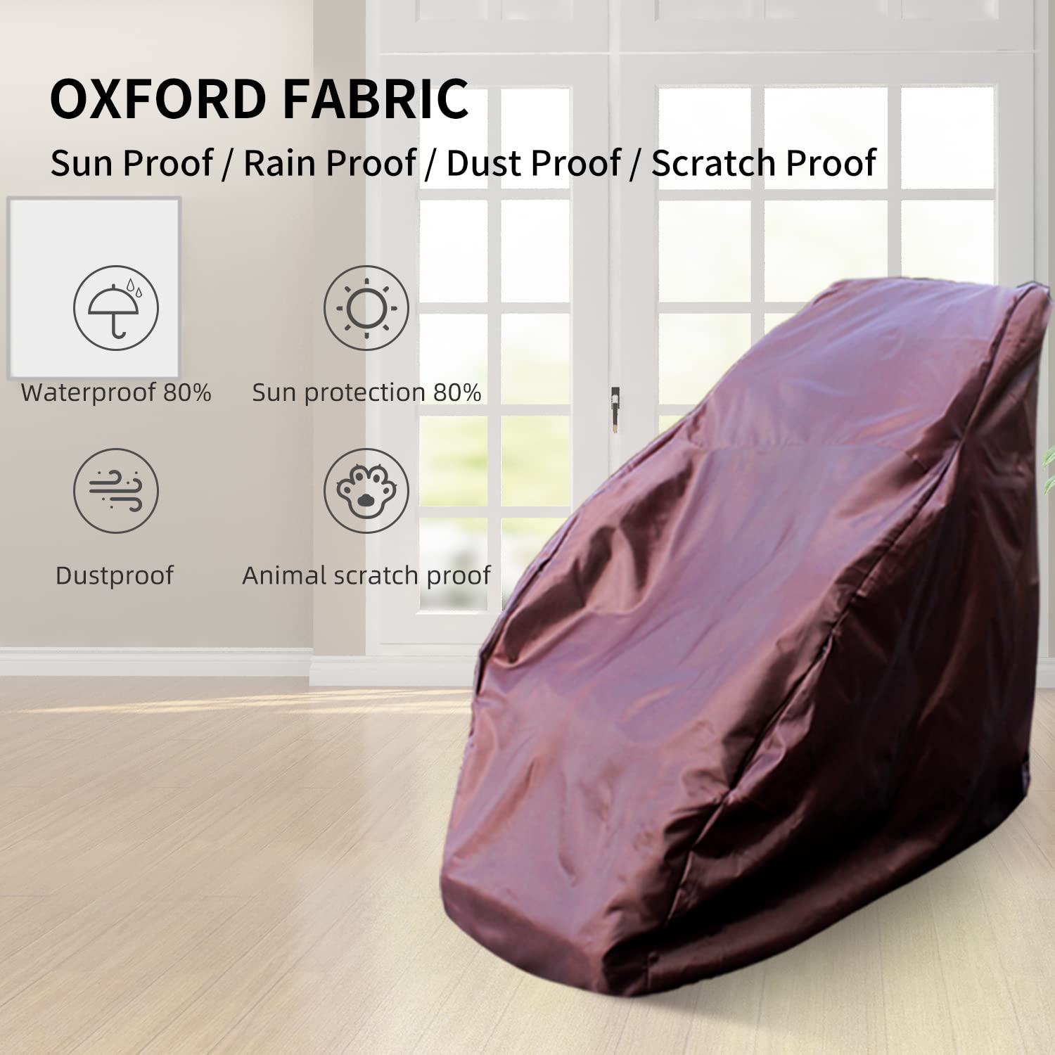 Massage Chair Cover XL Protector,Full Body Zero Gravity Chair Covers, Cover for Massage Chair,Shiatsu Massage Recliner Chair dustproof Cover,Covers for pet,cat and Dog Scratch Proof