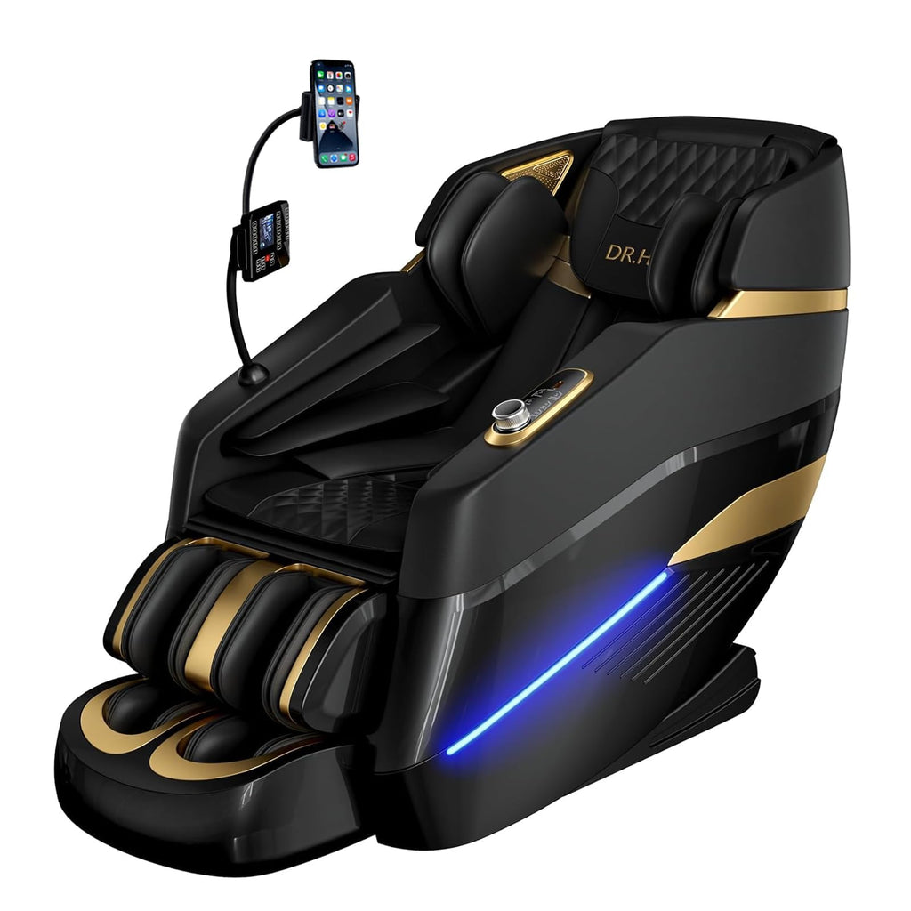 2026 Upgrade Massage Chair sleeping pod Full Body,Zero Gravity 3D SL-Track Shiatsu Massage Recliner Chair Built-in Heat System Airbag Massage with Body Scan, Deep Yoga Stretch, Foot And Back massage