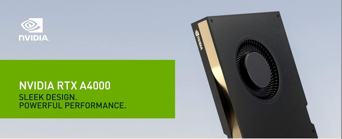 nVidia LEADTEK RTX A4000 Ampere PCIe 4.0 x16 Graphics GPU Card 16GB GDDR6 ECC