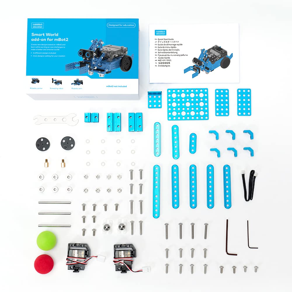 Makeblock mBot2 Coding Robot for Kids, Code Learning Support Scratch & Python Programming, Robotics Kit for Kids Ages 8-14 and up, Building STEM Robot Toys Gifts for Boys Girls