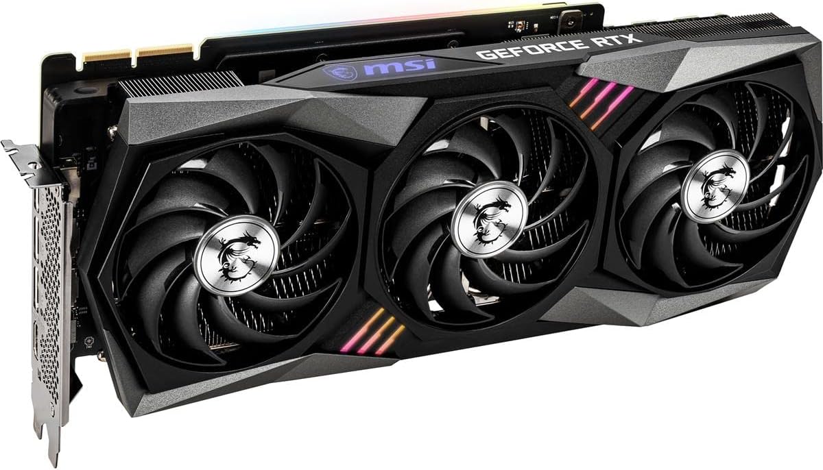 msi Gaming GeForce RTX 3090 24GB GDRR6X 384-Bit HDMI/DP Nvlink Tri-Frozr 2 Ampere Architecture OC Graphics Card (RTX 3090 Gaming X Trio 24G)