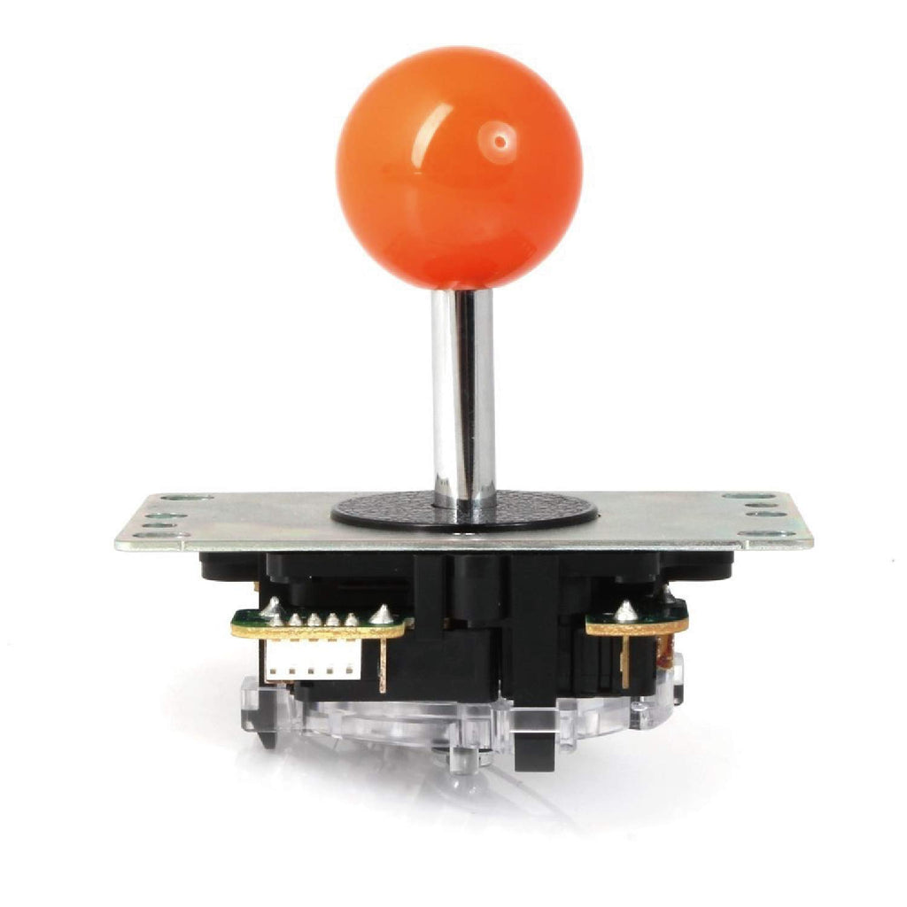 SANWA JLF-TP-8YT Joystick Red Original - for Arcade Jamma Game 4 & 8 Way Adjustable, Compatible with Catz Mad SF4 Tournament Joystick (Red Ball Top), Use for Arcade Game Machine Cabinet S@NWA