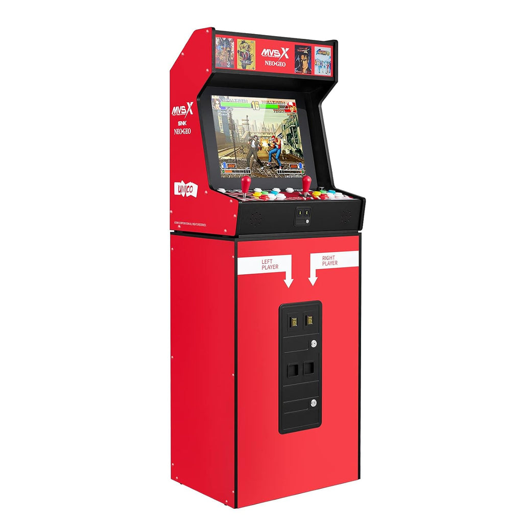 UNICO MVSX Arcade Combo with Base, Pre-Loaded 50 SNK Genuine Retro Games, Including The King of Fighters/Samurai/Metal Slug and More