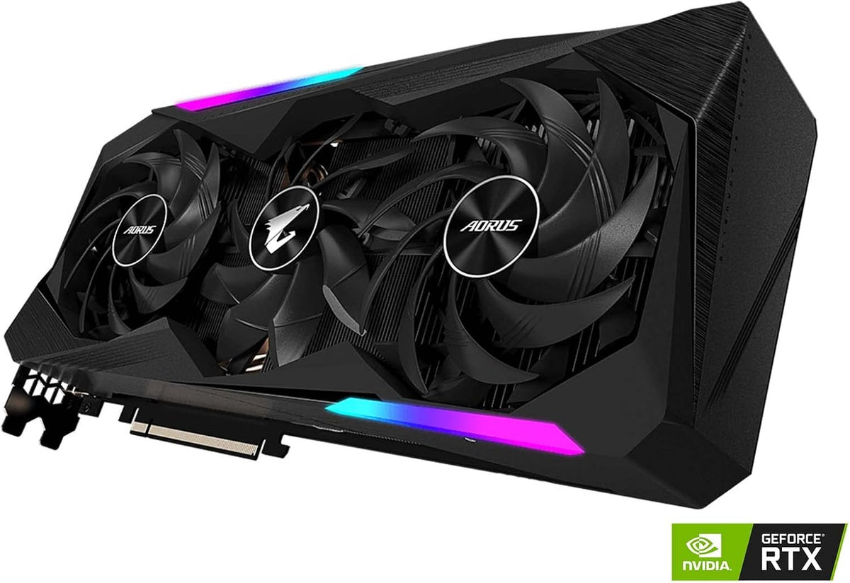 AORUS Radeon RX 6900 XT Master 16G Graphics Card with MAX Cover Cooling, 16GB 256-bit GDDR6, GV-R69XA AORUS M-16GD REV2.0 Video Card.