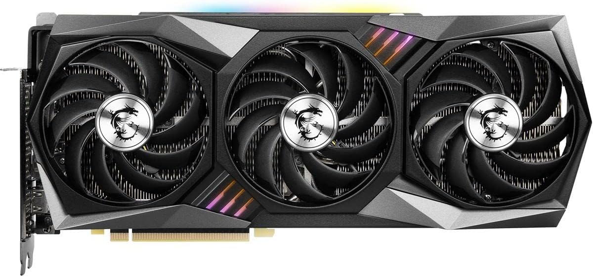 msi Gaming GeForce RTX 3090 24GB GDRR6X 384-Bit HDMI/DP Nvlink Tri-Frozr 2 Ampere Architecture OC Graphics Card (RTX 3090 Gaming X Trio 24G)