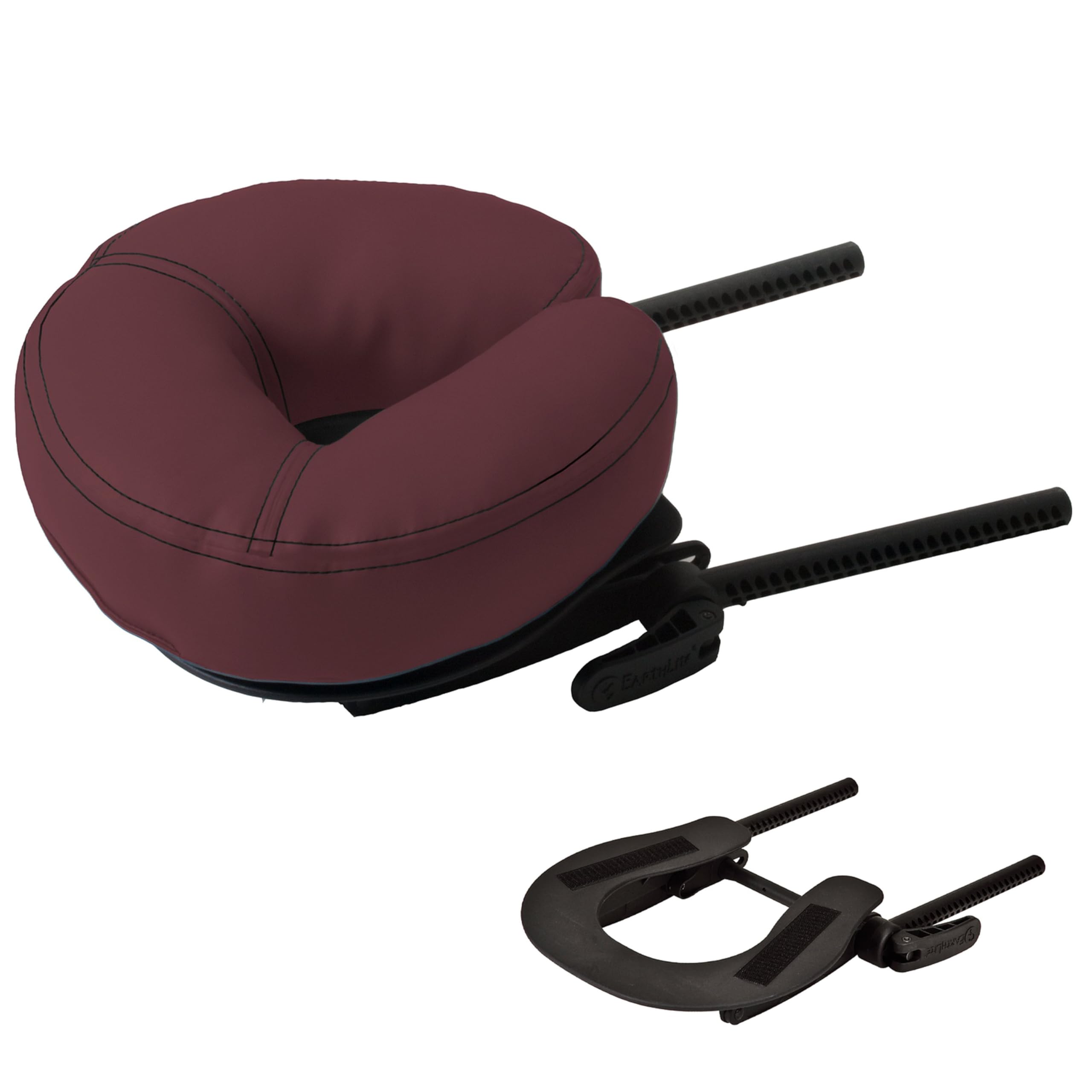 EarthLite Massage Table Face Cradle Deluxe Adjustable - Durable, Fully Adjustable Headrest Platform for Massage Chairs & Tables