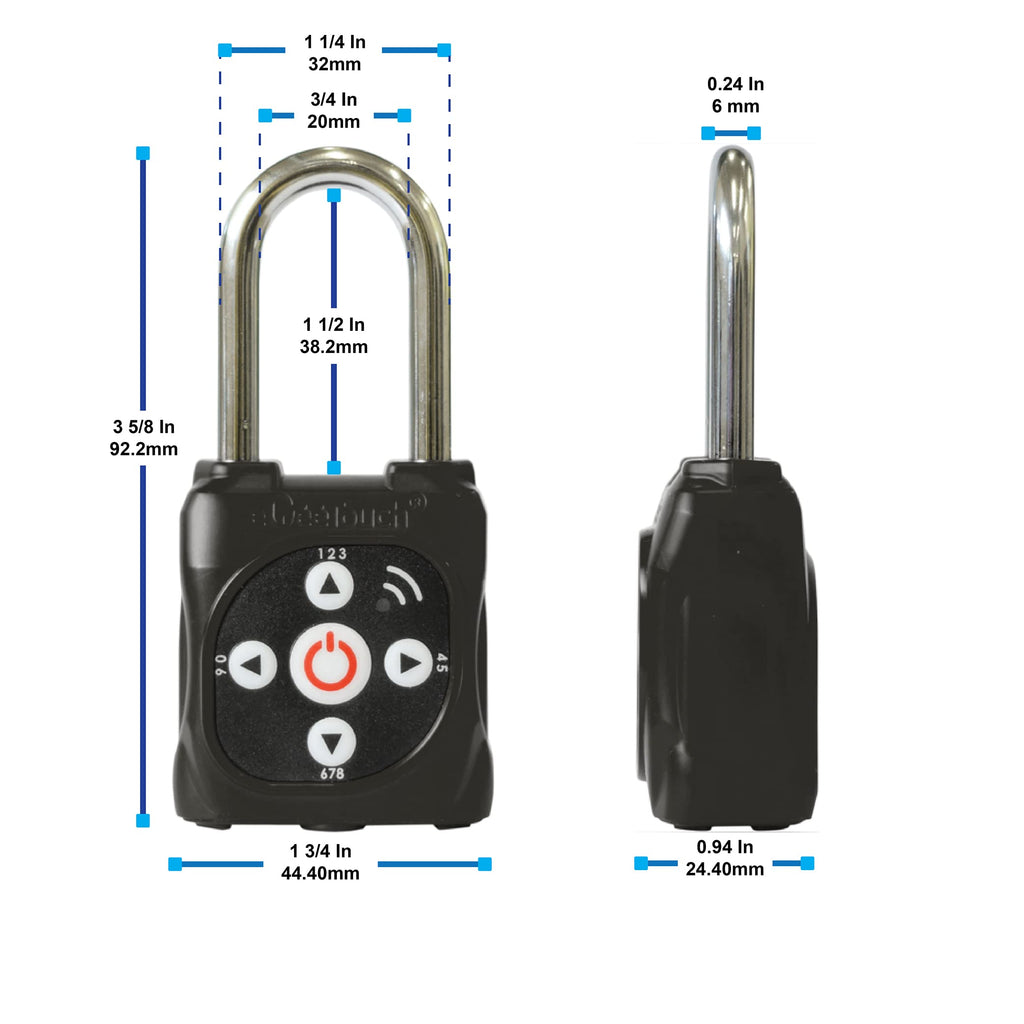 Smart Mini Padlock (Silver) - Single