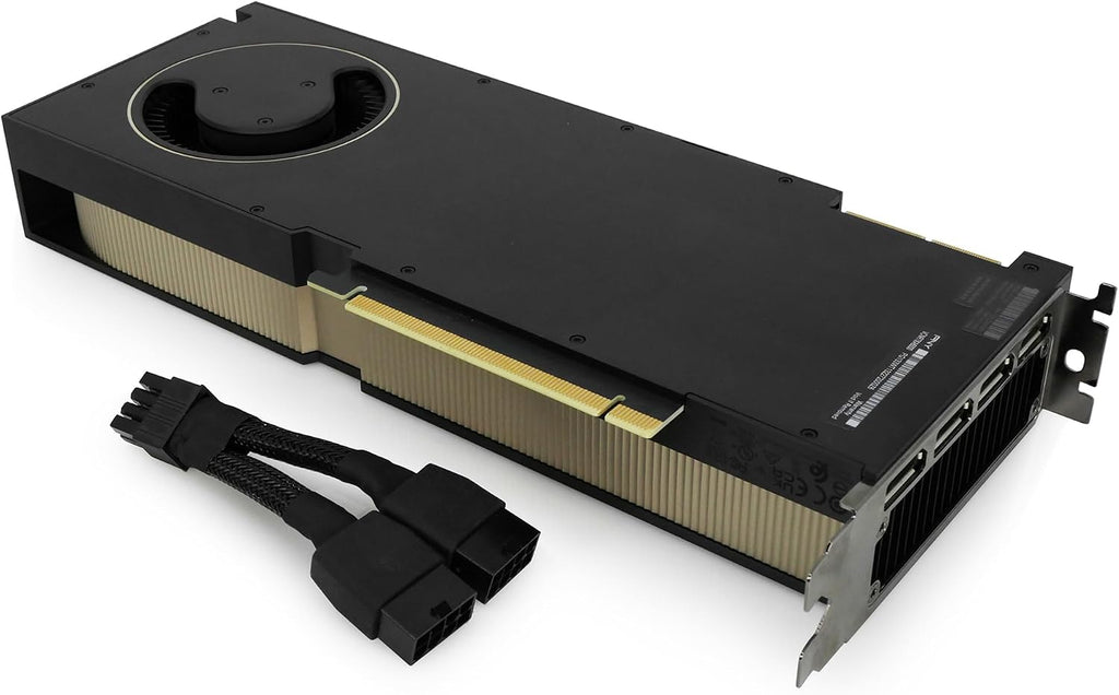 PNY VCNRTXA6000-SB NVIDIA RTX A6000 Graphics Card 48GB GDDR6 (Renewed)